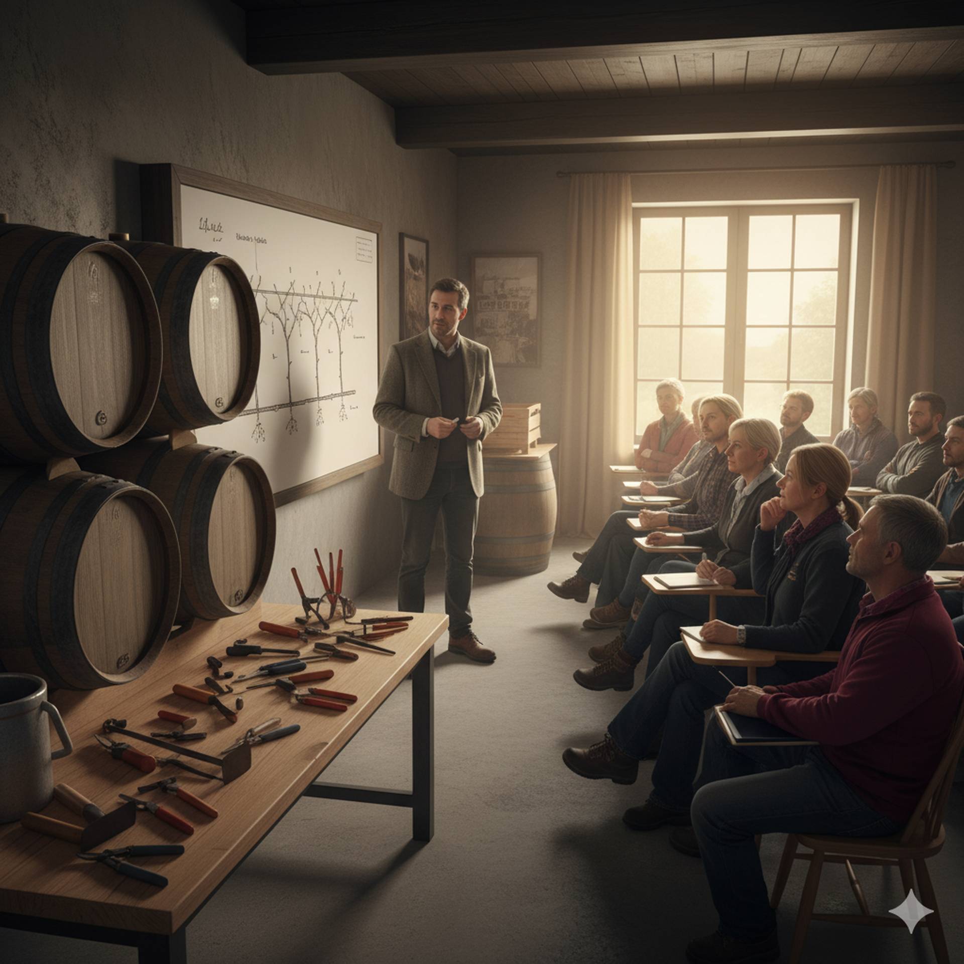 Charla : "Criterios para elegir un corcho tipos de corchos, tecnología, sostenibilidad" - Sebastian Cruz